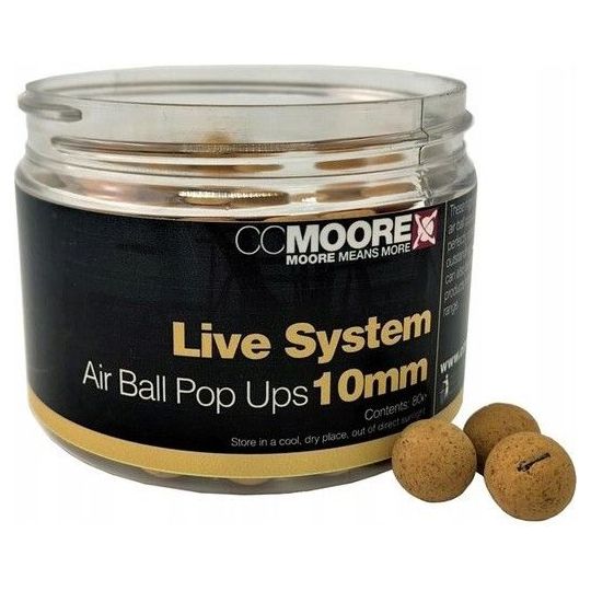 KULKI CC MOORE LIVE SYSTEM AIR BALL POP UPS 10mm KULKI CC MOORE LIVE SYSTEM AIR BALL POP UPS 10mm