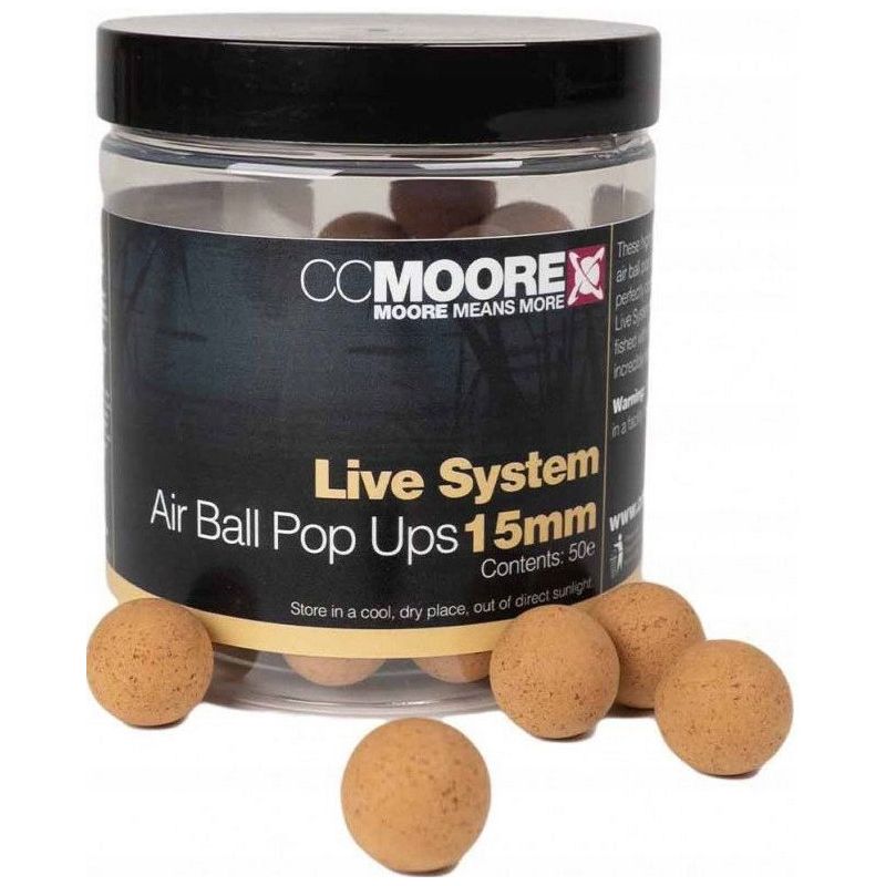 KULKI CC MOORE LIVE SYSTEM AIR BALL POP UPS 15mm KULKI CC MOORE LIVE SYSTEM AIR BALL POP UPS 15mm