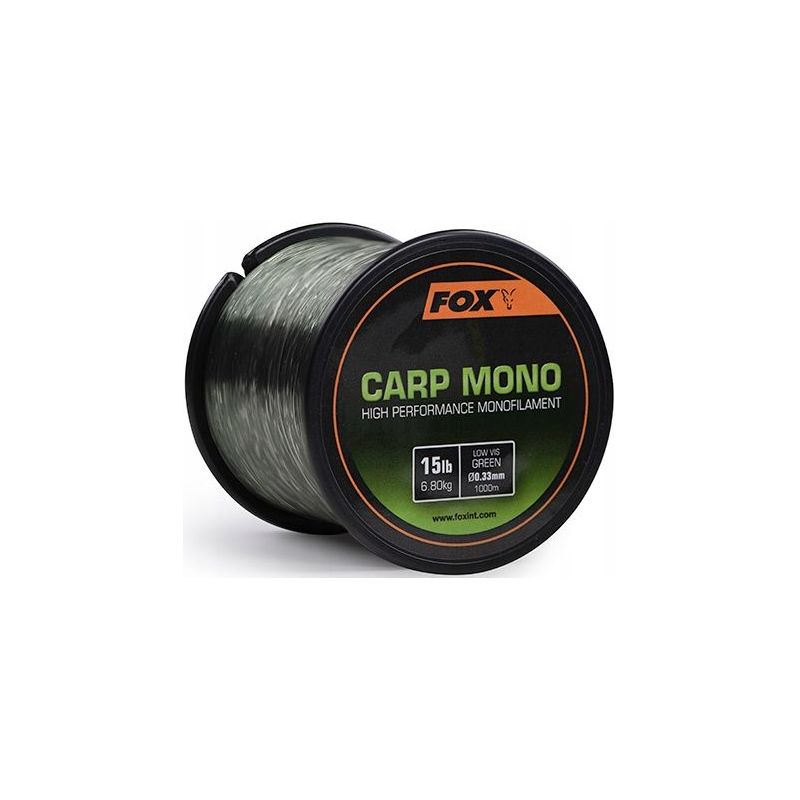 ŻYŁKA FOX CARP MONO 1000m 15lb 0.33mm ŻYŁKA FOX CARP MONO 1000m 15lb 0.33mm