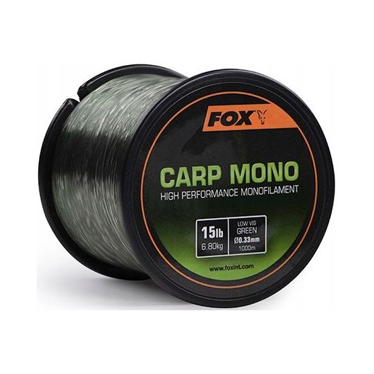 ŻYŁKA FOX CARP MONO 1000m 15lb 0.33mm ŻYŁKA FOX CARP MONO 1000m 15lb 0.33mm