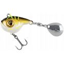 WIRUJĄCY OGONEK FOX RAGE BIG EYE 6cm 14g BLACK GOL