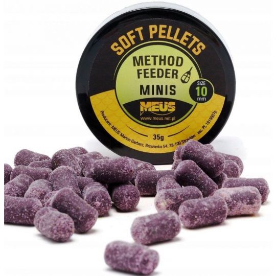 PELLET MEUS SOFT 10mm 35g MINIS CZOSNEK PELLET MEUS SOFT 10mm 35g MINIS CZOSNEK
