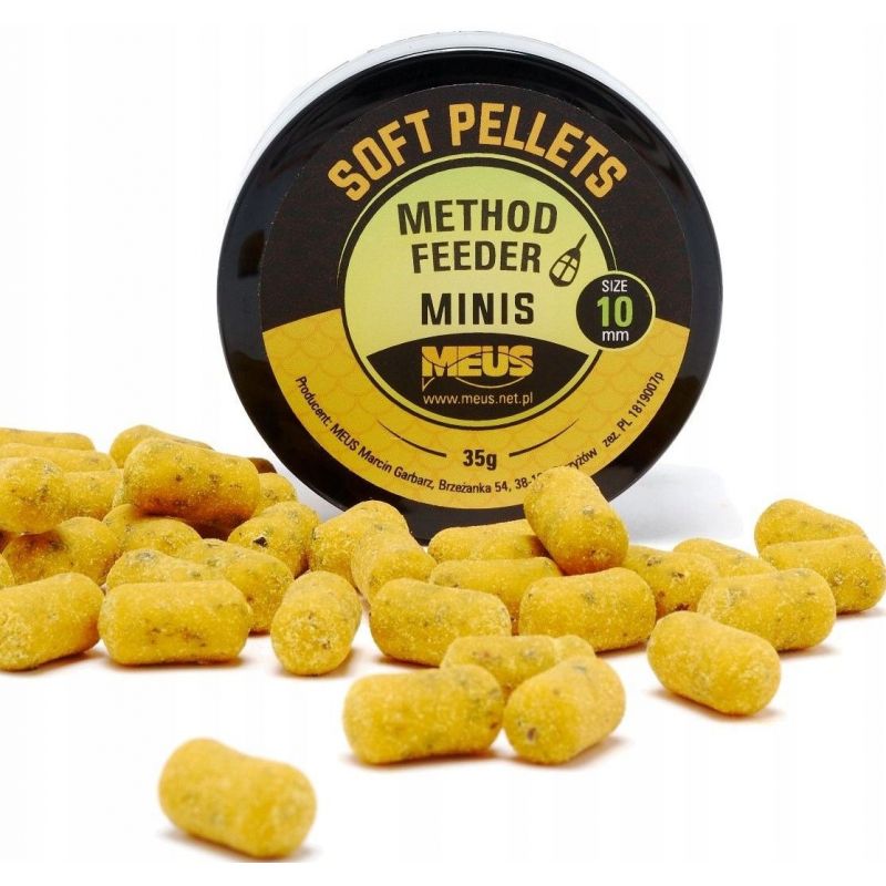 PELLET MEUS SOFT 10mm 35g MINIS KUKURYDZA PELLET MEUS SOFT 10mm 35g MINIS KUKURYDZA
