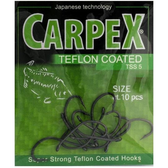 HACZYKI CARPEX TEFLON SUPER STRONG TSS5 6 10szt HACZYKI CARPEX TEFLON SUPER STRONG TSS5 6 10szt