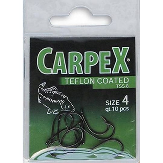 HACZYKI CARPEX TEFLON SUPER STRONG 8 8 10szt HACZYKI CARPEX TEFLON SUPER STRONG 8 8 10szt