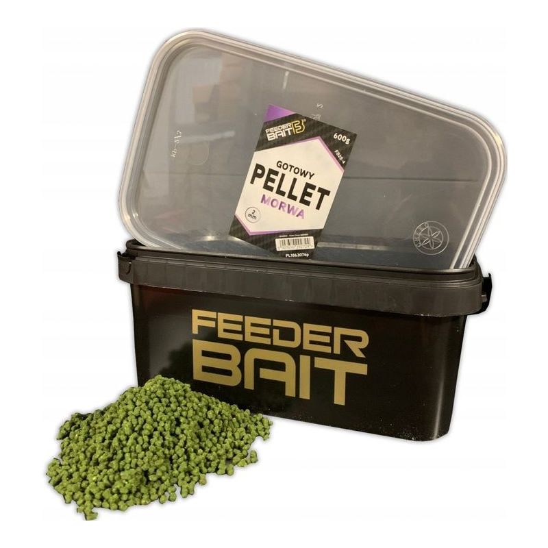 PELLET FEEDER BAIT GOTOWY 2mm WIADRO 600g MORWA PELLET FEEDER BAIT GOTOWY 2mm WIADRO 600g MORWA