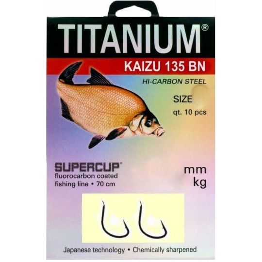 PRZYPON LESZCZOWY ROBINSON HAK 10 0,128mm KAIZU PRZYPON LESZCZOWY ROBINSON HAK 10 0,128mm KAIZU