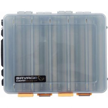 PUDEŁKO SAVAGE GEAR LUREBOX SMOKE S WODOODPORNE