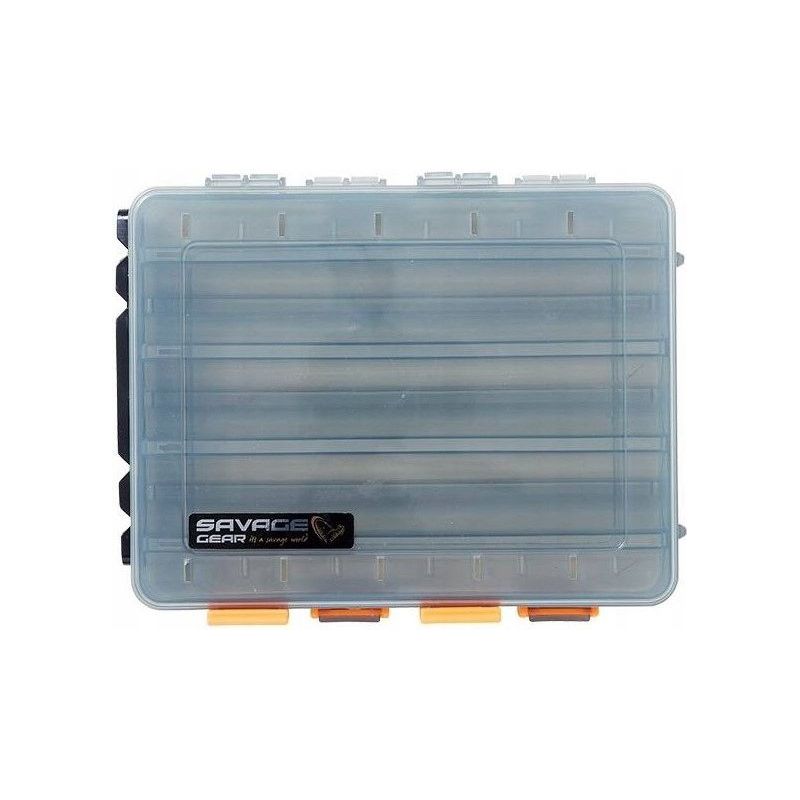PUDEŁKO SAVAGE GEAR LUREBOX SMOKE LONG 20.5x17x4.8 PUDEŁKO SAVAGE GEAR LUREBOX SMOKE LONG 20.5x17x4.8