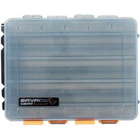 PUDEŁKO SAVAGE GEAR LUREBOX SMOKE LONG 20.5x17x4.8 PUDEŁKO SAVAGE GEAR LUREBOX SMOKE LONG 20.5x17x4.8