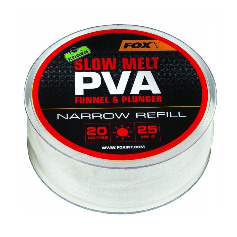 SIATKA PVA FOX SLOW MELT STICK 14mm 20m ZAPASOWA SIATKA PVA FOX SLOW MELT STICK 14mm 20m ZAPASOWA