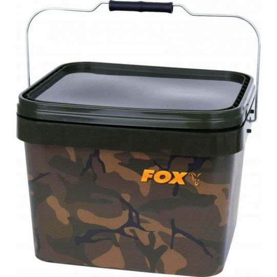 WIADRO FOX CAMOU SQUARE 10L BUCKET DO PRZYNĘT WIADRO FOX CAMOU SQUARE 10L BUCKET DO PRZYNĘT