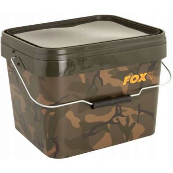 WIADRO FOX CAMOU SQUARE 10L BUCKET DO PRZYNĘT