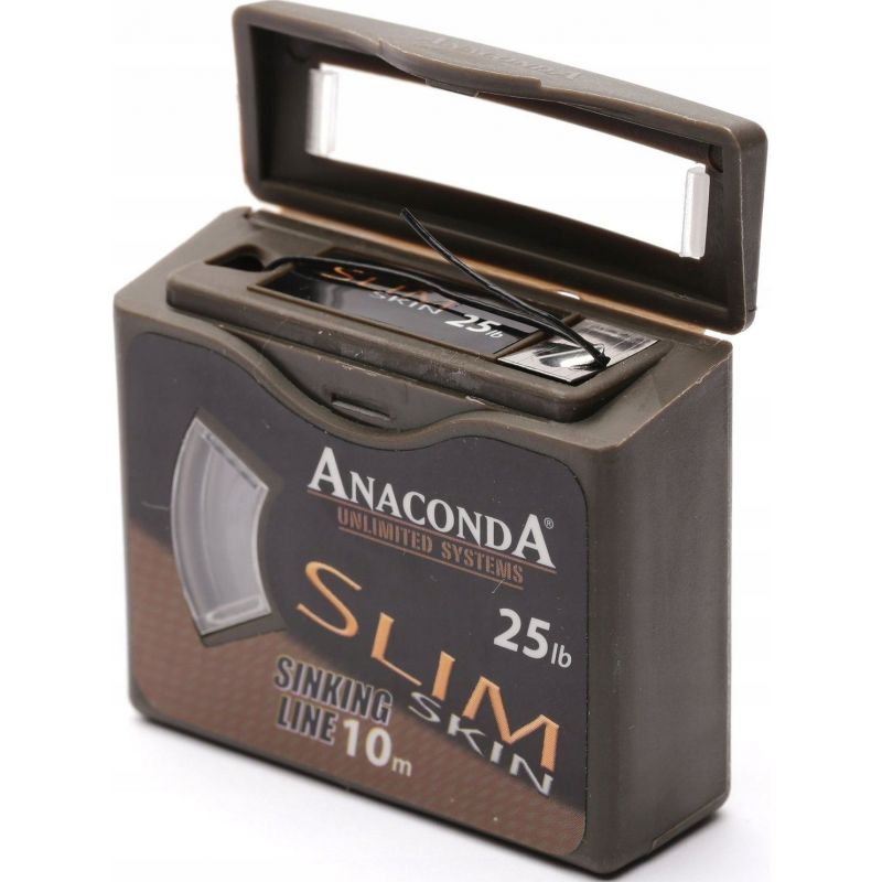 MATERIAŁ PRZYPONOWY ANACONDA SLIM SKIN 25LB 10m MATERIAŁ PRZYPONOWY ANACONDA SLIM SKIN 25LB 10m