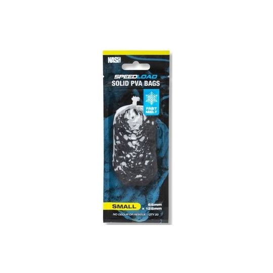 WORKI NASH PVA SPEEDLOAD BAGS FAST MELT SMALL WORKI NASH PVA SPEEDLOAD BAGS FAST MELT SMALL