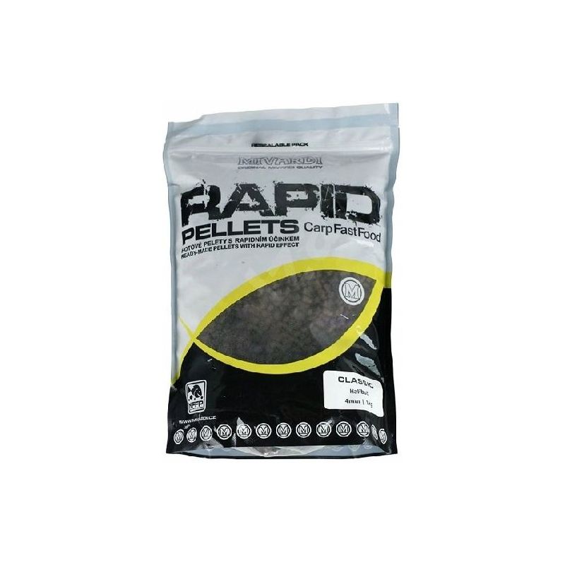 PELLET MIVARDI RAPID 1kg 4mm CLASSIC HALIBUT PELLET MIVARDI RAPID 1kg 4mm CLASSIC HALIBUT