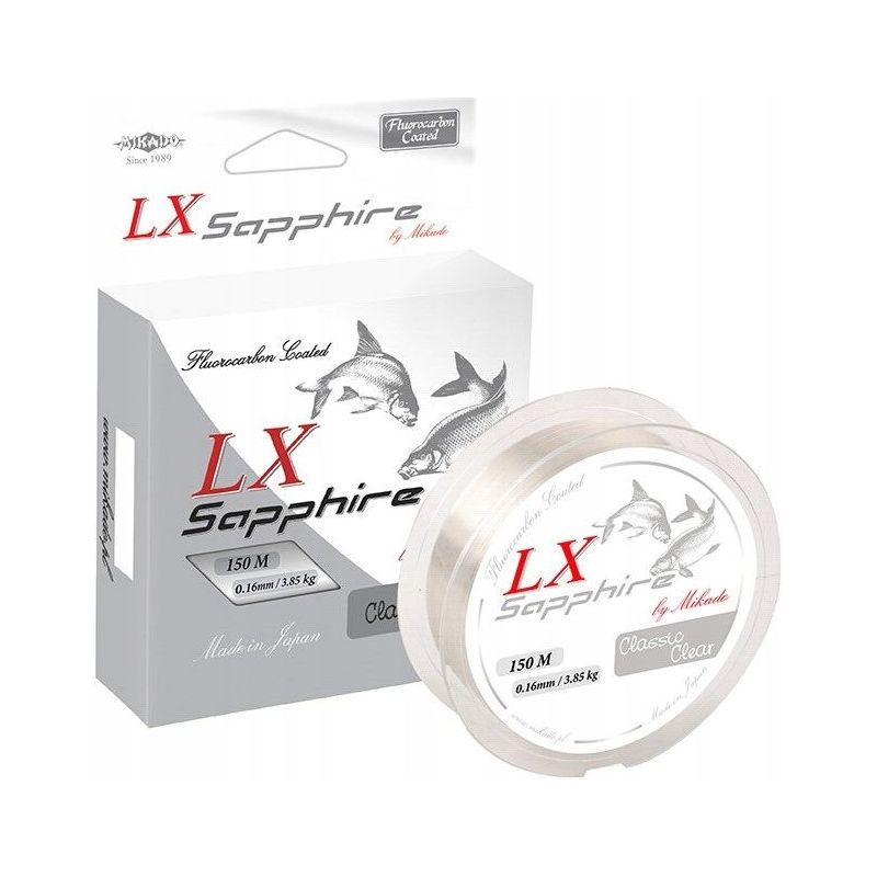 ŻYŁKA MIKADO LX SAPPHIRE CLASSIC CLEAR 0,20mm 50m ŻYŁKA MIKADO LX SAPPHIRE CLASSIC CLEAR 0,20mm 50m