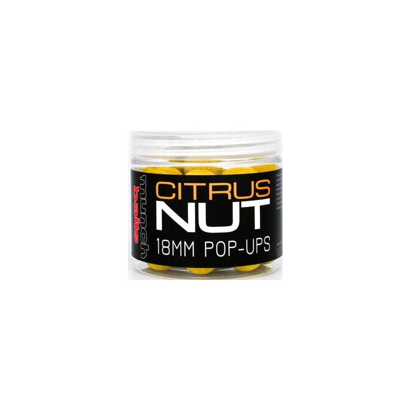 KULKI MUNCH BAITS POP UP CITRUS NUT 18mm KULKI MUNCH BAITS POP UP CITRUS NUT 18mm