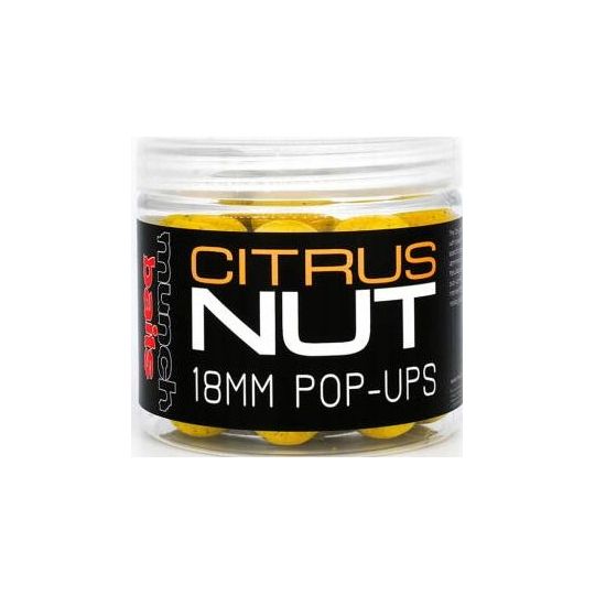 KULKI MUNCH BAITS POP UP CITRUS NUT 18mm KULKI MUNCH BAITS POP UP CITRUS NUT 18mm