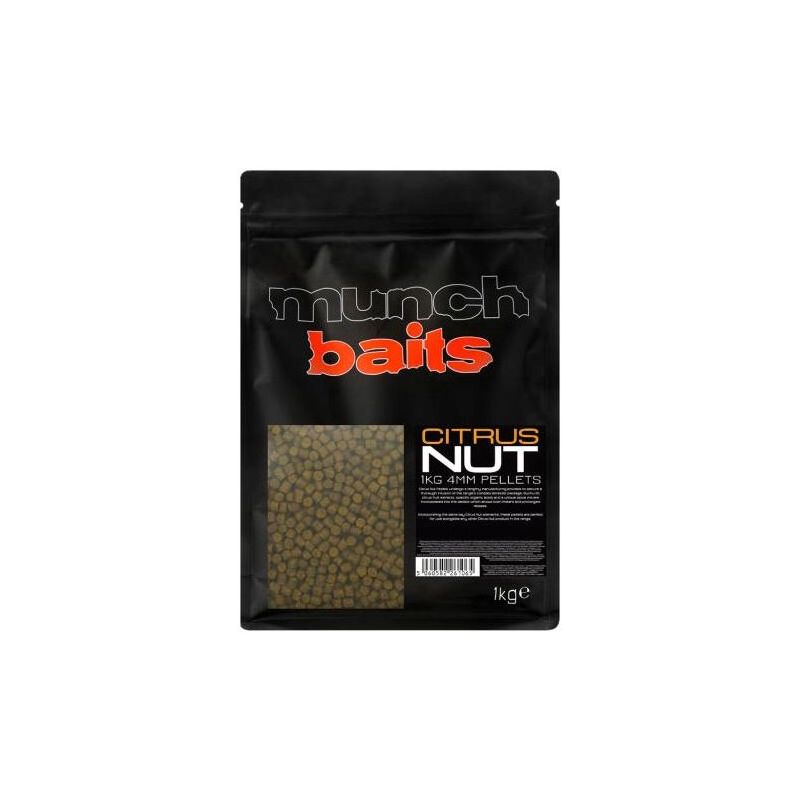 PELLET MUNCH BAITS CITRUS NUT 1kg 4mm