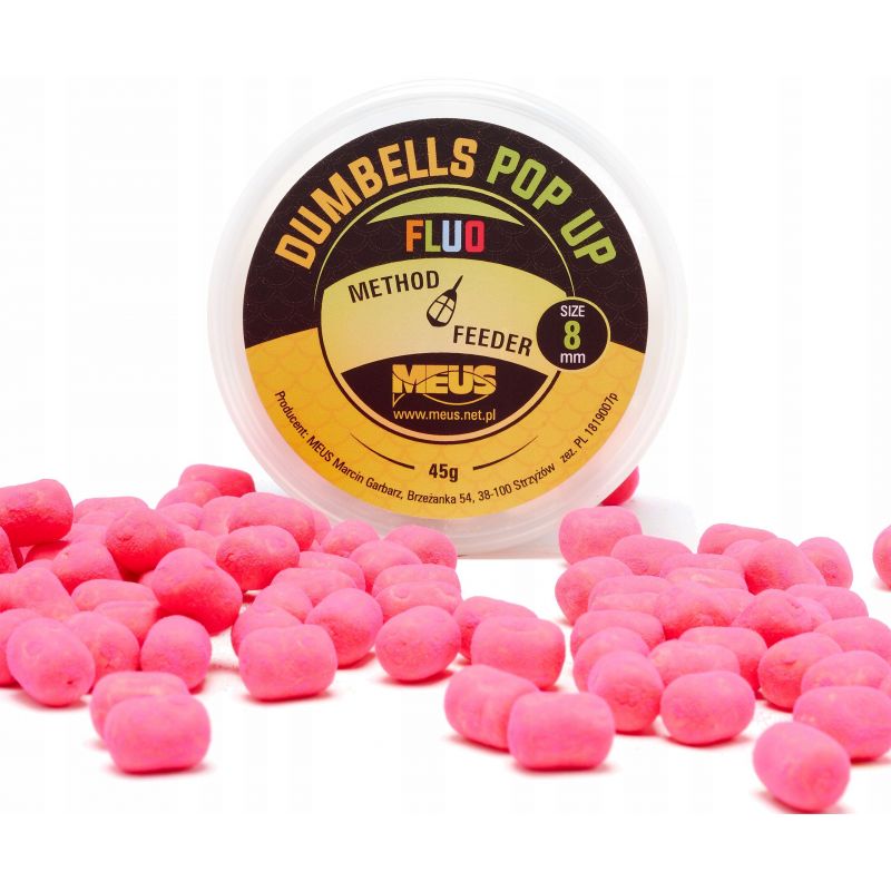 DUMBELLS MEUS FLUO POP UP 8mm 45g OCHOTKA