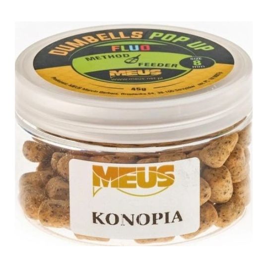 DUMBELLS MEUS FLUO POP UP 8mm 45g KONOPIA