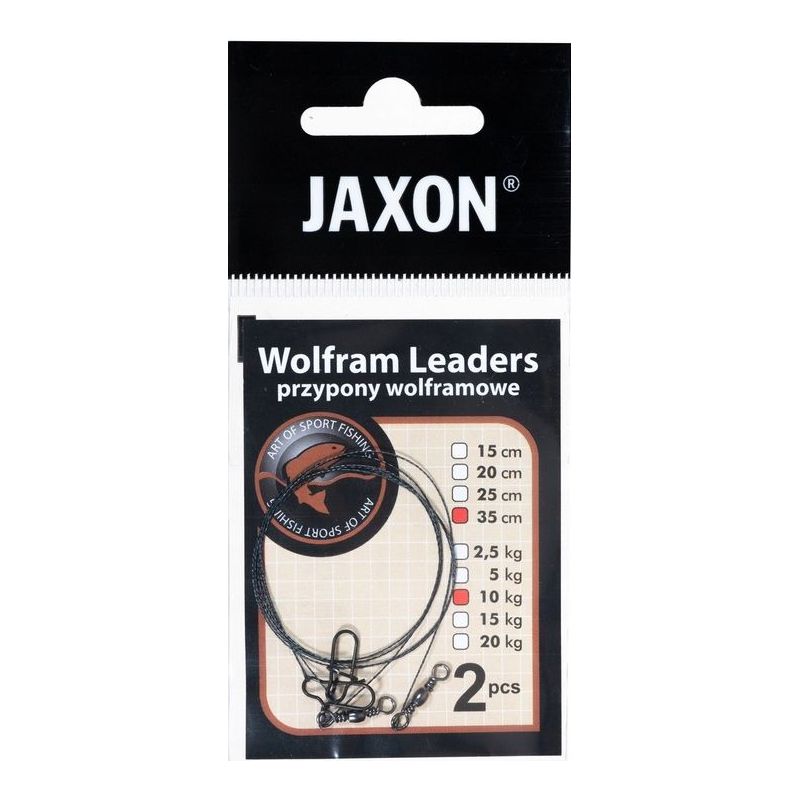PRZYPON JAXON WOLFRAM 15cm 5kg PRZYPON JAXON WOLFRAM 15cm 5kg