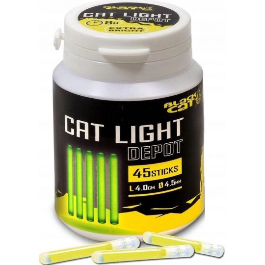 ŚWIETLIKI BLACK CAT CAT LIGHT DEPOT 45mm 45szt ŚWIETLIKI BLACK CAT CAT LIGHT DEPOT 45mm 45szt