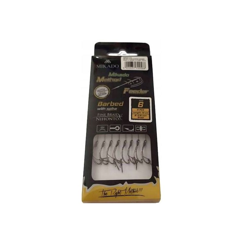 HACZYKI MIKADO DO METHOD FEEDER Z IGŁĄ 4 HACZYKI MIKADO DO METHOD FEEDER Z IGŁĄ 4