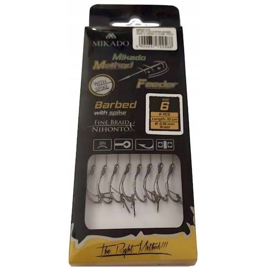 HACZYKI MIKADO DO METHOD FEEDER Z IGŁĄ 4 HACZYKI MIKADO DO METHOD FEEDER Z IGŁĄ 4