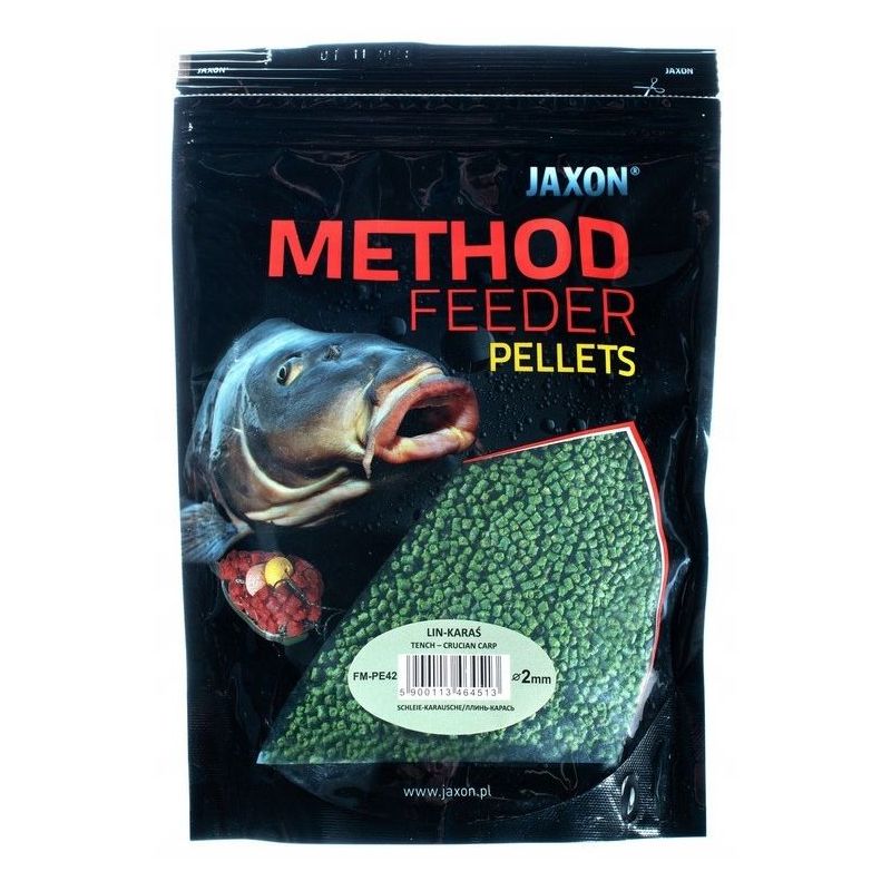 PELLET JAXON METHOD FEEDER 2mm 500g LIN-KARAŚ PELLET JAXON METHOD FEEDER 2mm 500g LIN-KARAŚ