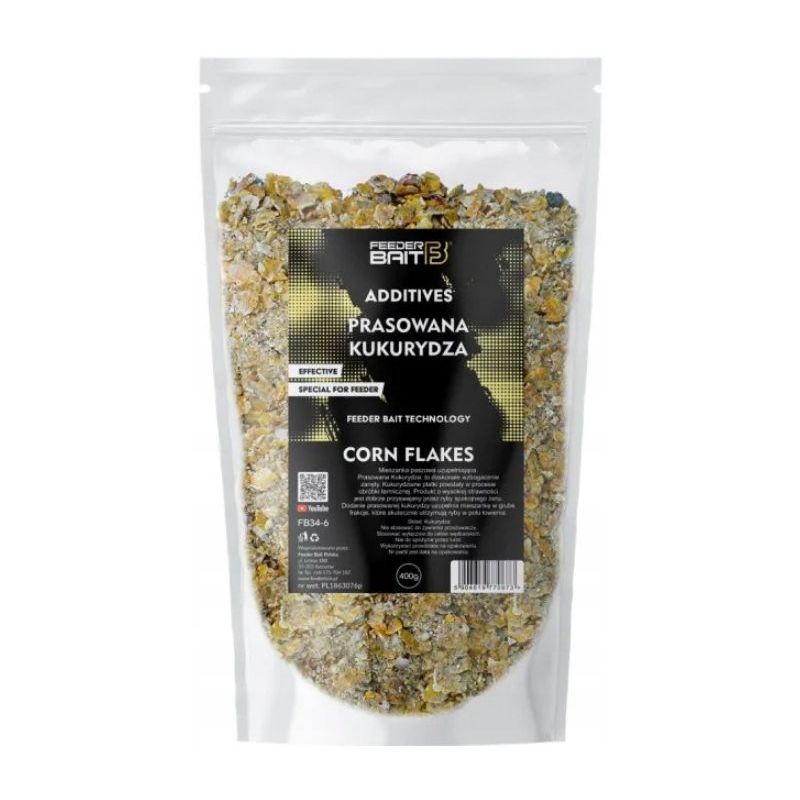 DODATEK FEEDER BAIT PRASOWANA KUKURYDZA 400g DODATEK FEEDER BAIT PRASOWANA KUKURYDZA 400g