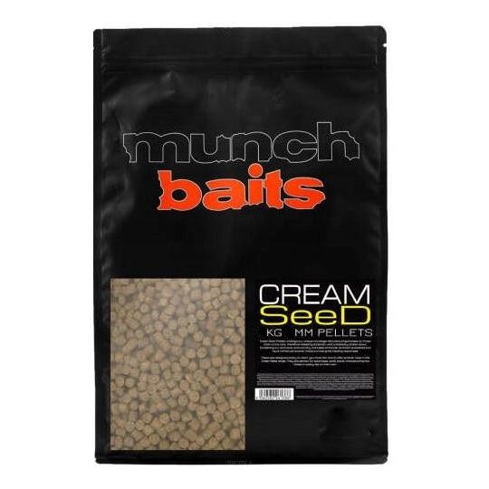 PELLET MUNCH BAITS CREAM SPEED 1kg 4mm PELLET MUNCH BAITS CREAM SPEED 1kg 4mm