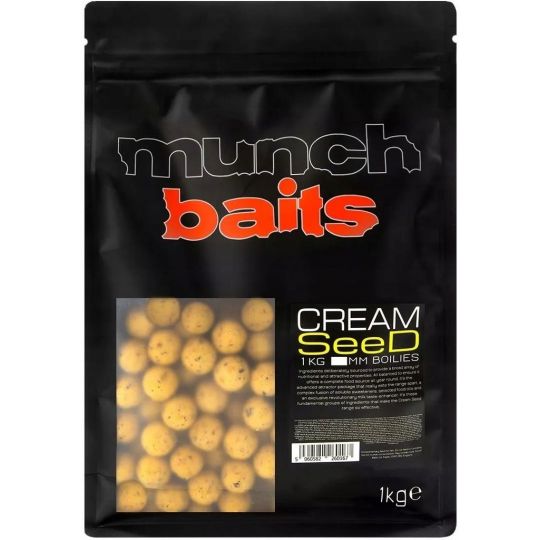 KULKI ZANĘTOWE MUNCH BAITS CREAM SEED 1kg 18mm KULKI ZANĘTOWE MUNCH BAITS CREAM SEED 1kg 18mm