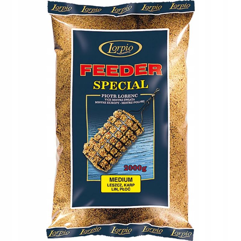 ZANĘTA LORPIO FEEDER MEDIUM 2kg ZANĘTA LORPIO FEEDER MEDIUM 2kg