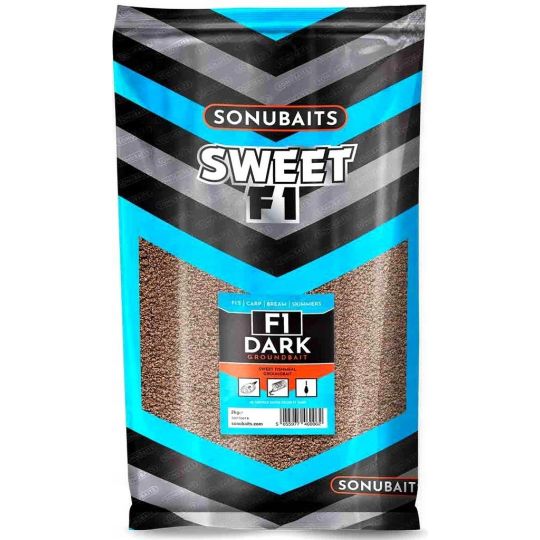 ZANĘTA SONUBAITS F1 DARK GROUNDBAIT 2kg ZANĘTA SONUBAITS F1 DARK GROUNDBAIT 2kg