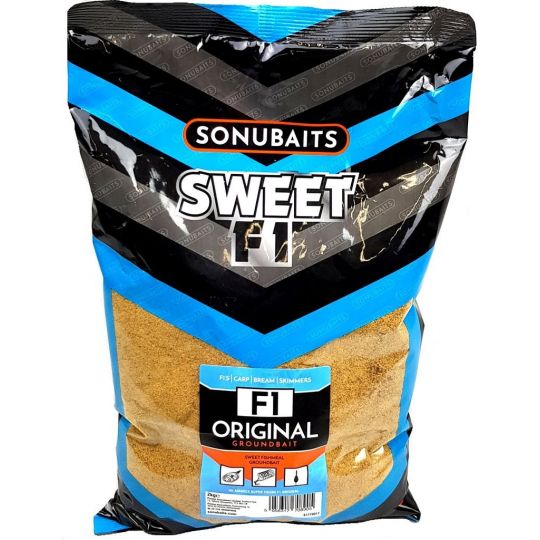 ZANĘTA SONUBAITS F1 SWEET GROUNDBAIT JASNA 2kg ZANĘTA SONUBAITS F1 SWEET GROUNDBAIT JASNA 2kg