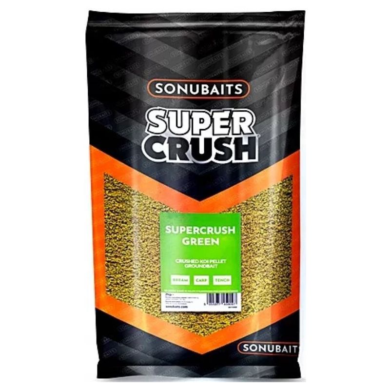 ZANĘTA SONUBAITS SUPERCRUSH GREEN 2kg ZANĘTA SONUBAITS SUPERCRUSH GREEN 2kg