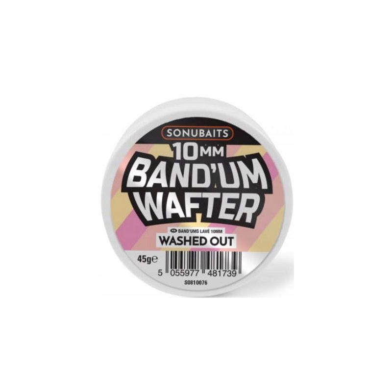 PRZYNĘTA SONUBAITS BAND'UM WAFTERS WASHED OUT 10mm PRZYNĘTA SONUBAITS BAND'UM WAFTERS WASHED OUT 10mm