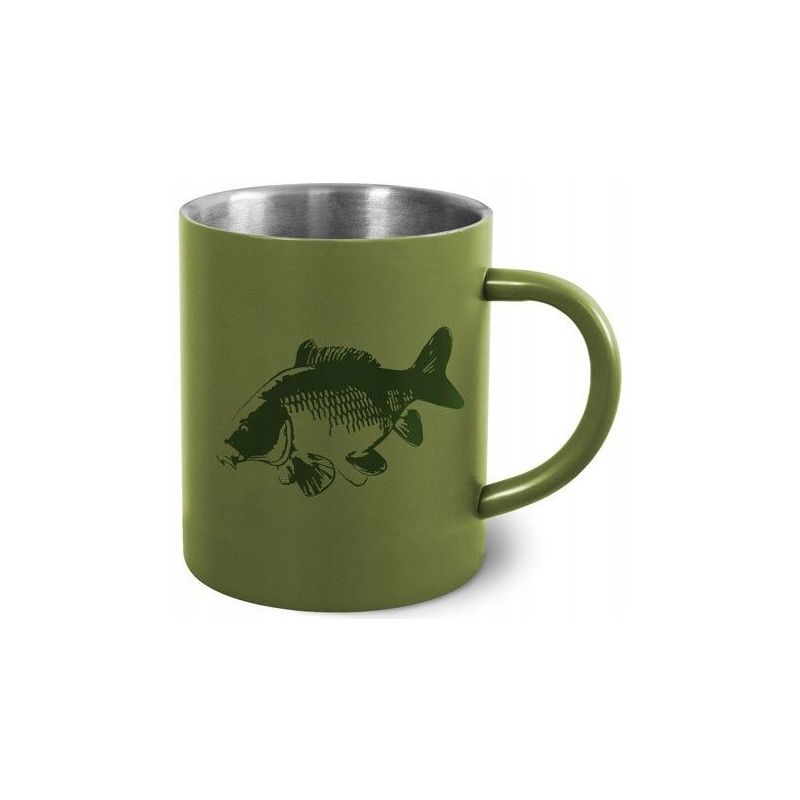 KUBEK DELPHIN ZE STALI NIERDZEWNEJ CARP 300ml KUBEK DELPHIN ZE STALI NIERDZEWNEJ CARP 300ml
