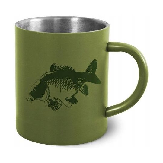 KUBEK DELPHIN ZE STALI NIERDZEWNEJ CARP 300ml KUBEK DELPHIN ZE STALI NIERDZEWNEJ CARP 300ml