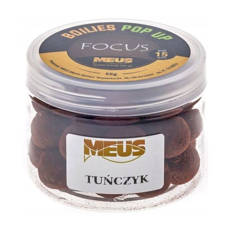 KULKI MEUS POP UP FOCUS 55g 15mm TUŃCZYK KULKI MEUS POP UP FOCUS 55g 15mm TUŃCZYK