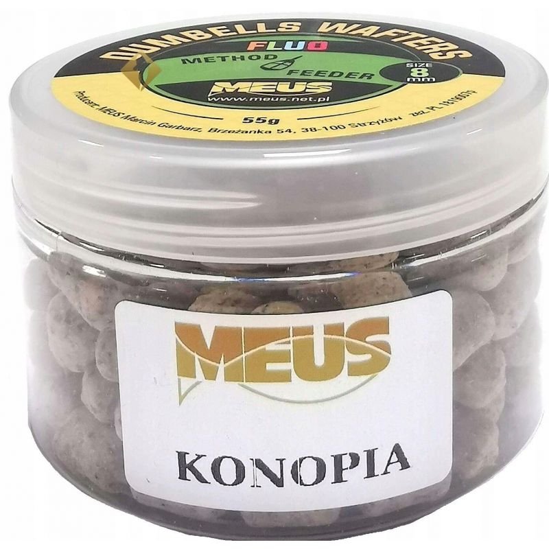 DUMBELLS MEUS WAFTERS FLUO 8mm 55g KONOPIA DUMBELLS MEUS WAFTERS FLUO 8mm 55g KONOPIA