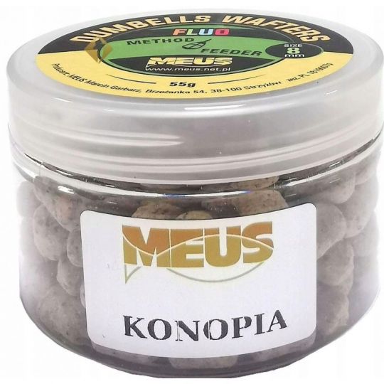 DUMBELLS MEUS WAFTERS FLUO 8mm 55g KONOPIA DUMBELLS MEUS WAFTERS FLUO 8mm 55g KONOPIA