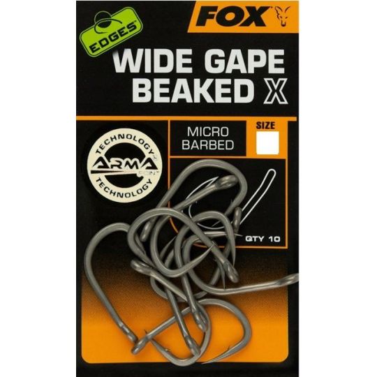 HACZYKI FOX WIDE GAP BEAKED X KARPIOWE ROZMIAR 4 HACZYKI FOX WIDE GAP BEAKED X KARPIOWE ROZMIAR 4