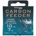 PRZYPONY DRENNAN GOTOWE CARBON FEEDER 0.14mm 18