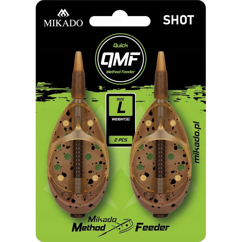 KOSZYCZEKI MIKADO METHOD FEEDER SHORT Q.M.F L 60g KOSZYCZEKI MIKADO METHOD FEEDER SHORT Q.M.F L 60g