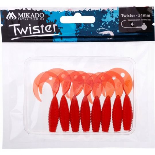 GUMA MIKADO PRZYNĘTA TWISTER 51mm 1.5g RE 1szt