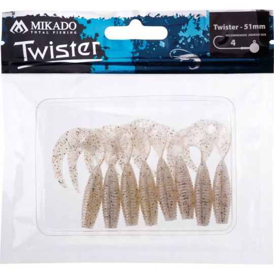 GUMA MIKADO PRZYNĘTA TWISTER 51mm 1.5g PP 1szt GUMA MIKADO PRZYNĘTA TWISTER 51mm 1.5g PP 1szt
