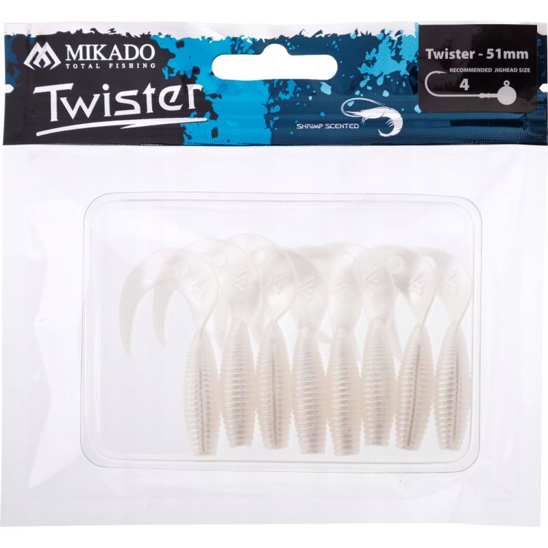 GUMA MIKADO PRZYNĘTA TWISTER 51mm 1.5g PE 1szt GUMA MIKADO PRZYNĘTA TWISTER 51mm 1.5g PE 1szt